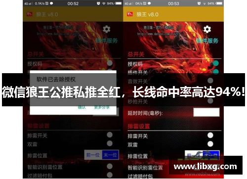 微信狼王公推私推全红，长线命中率高达94%!