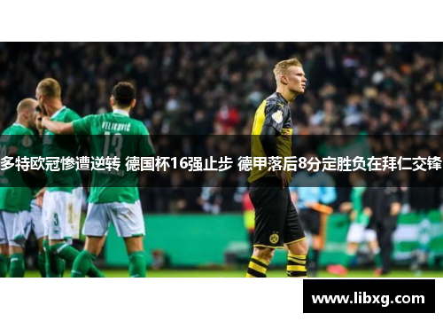 多特欧冠惨遭逆转 德国杯16强止步 德甲落后8分定胜负在拜仁交锋